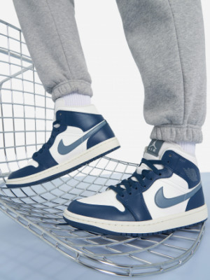 Кеды женские Nike Air Jordan 1 Mid, Синий